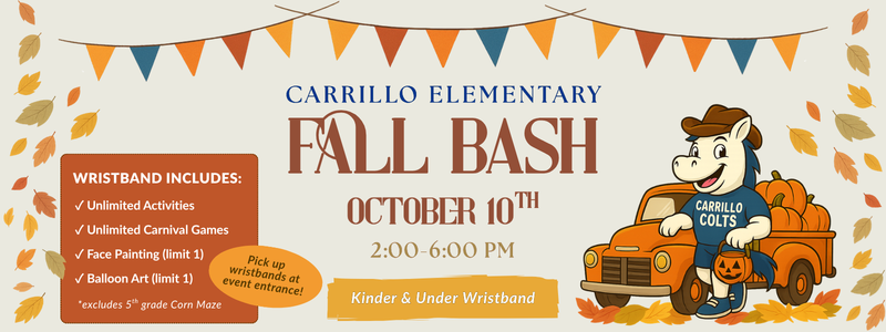 Buy Fall Bash Wristbands