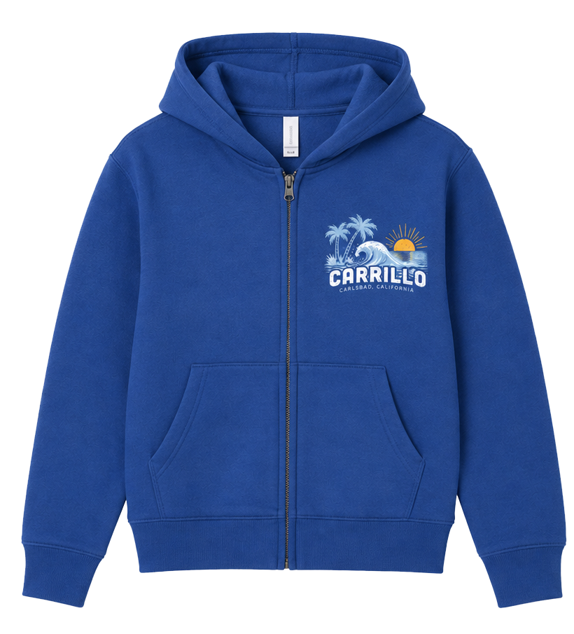 Zip Up Hoodie - Youth