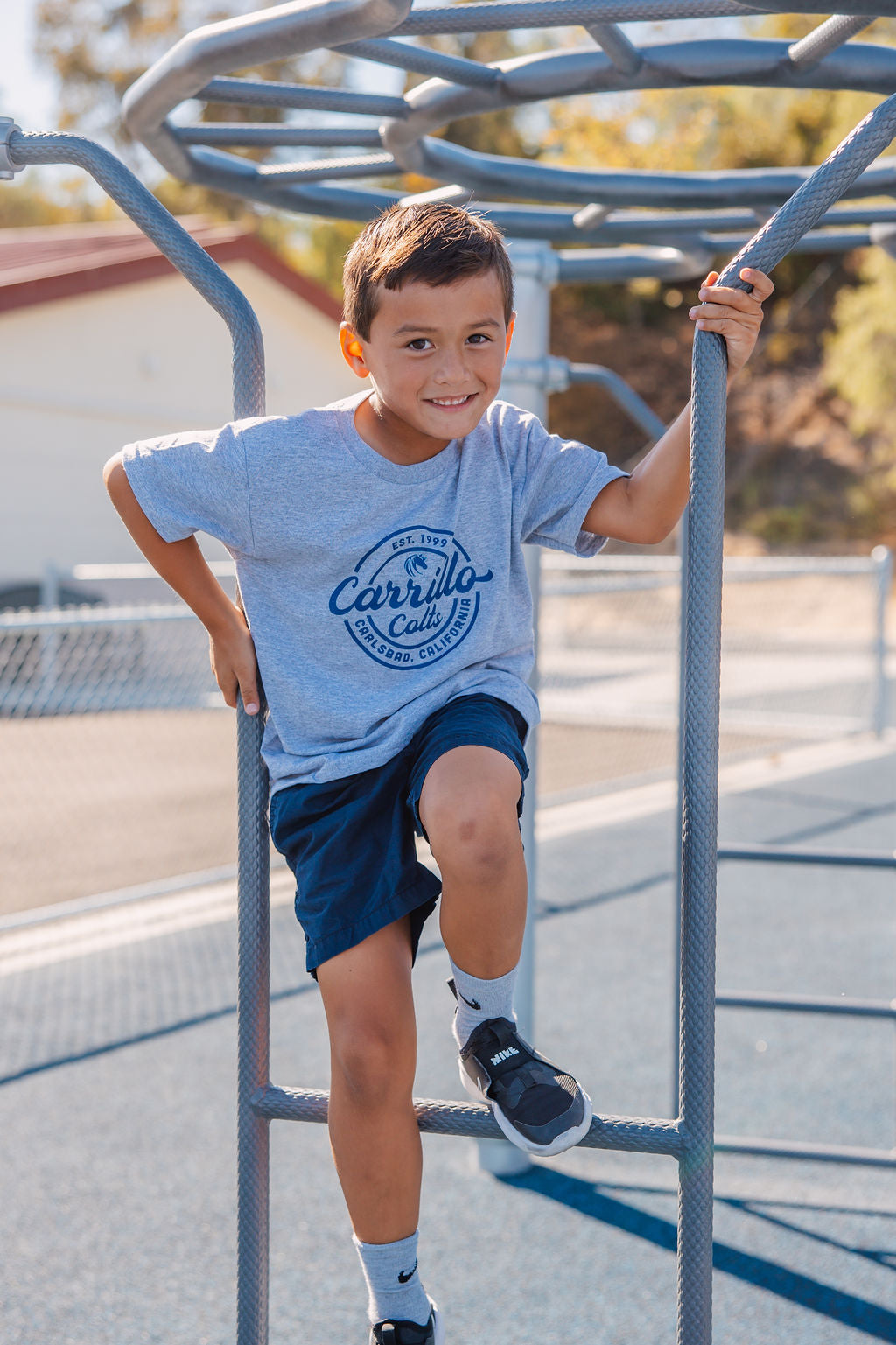 Youth T-shirt Carrillo Athletic Grey