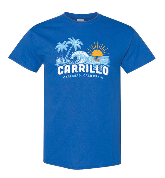 Carrillo blue coastal youth tshirt 2026
