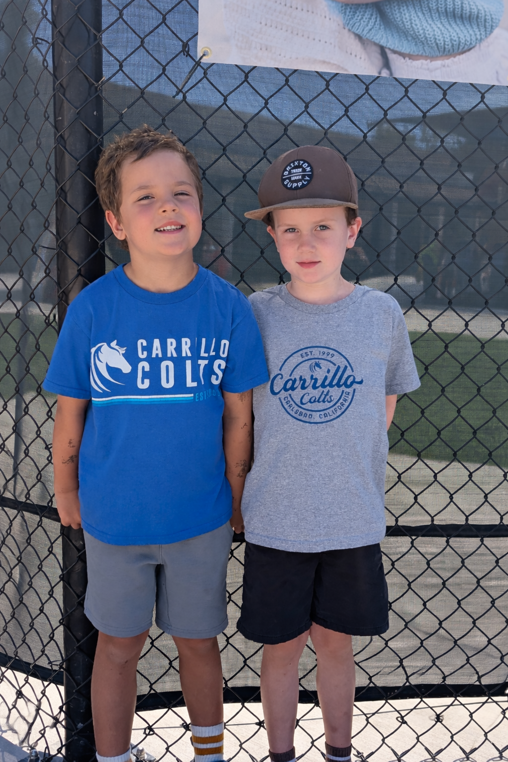 Youth T-shirt Carrillo Athletic Grey