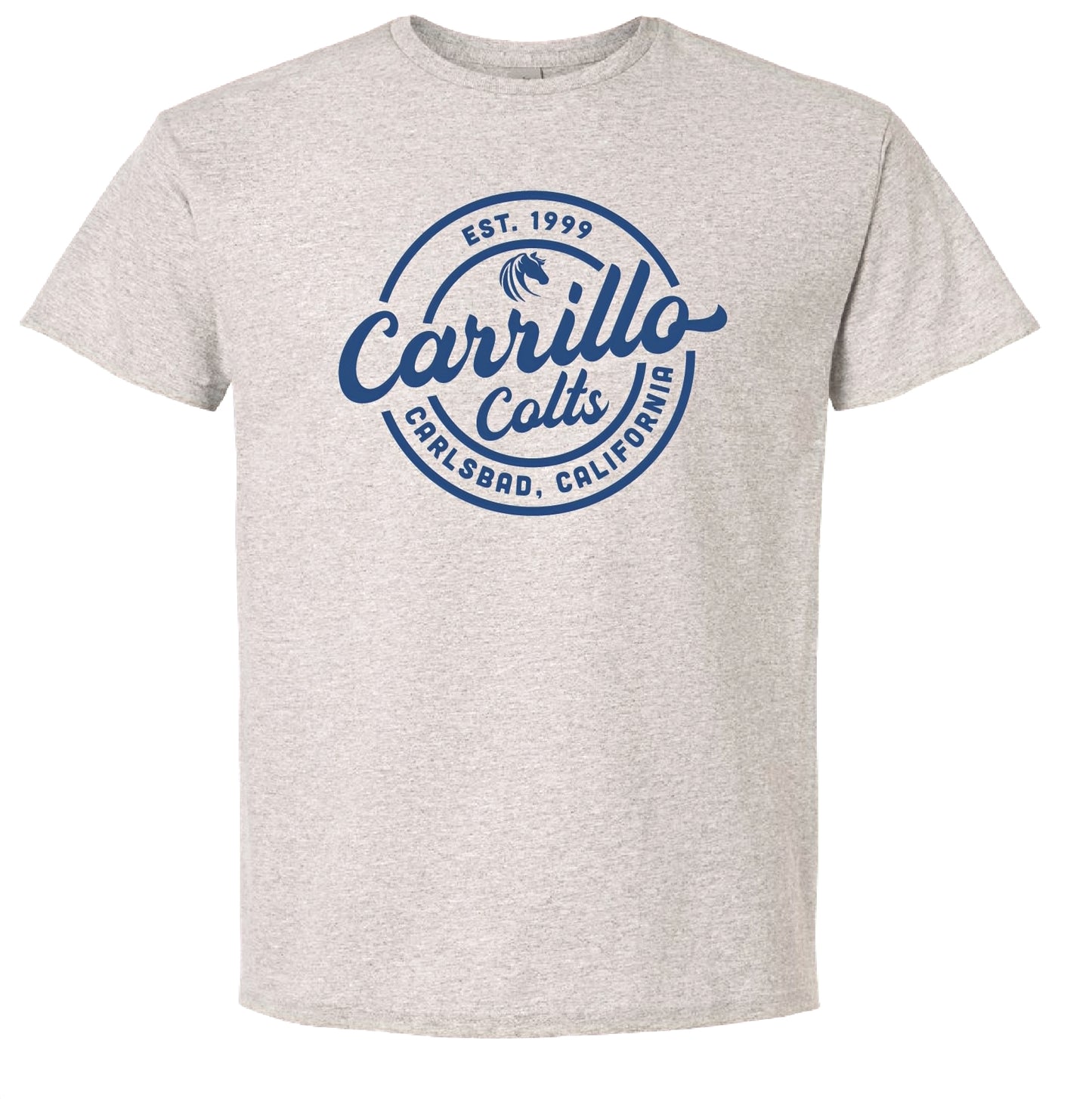 Adult T-shirt Carrillo Athletic Grey